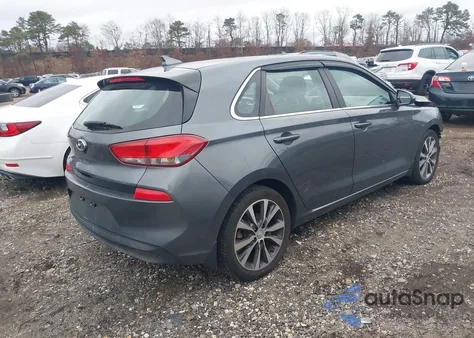 2018 Hyundai Elantra Gt from USA, damaged, VIN KMHH35LE1JU018754